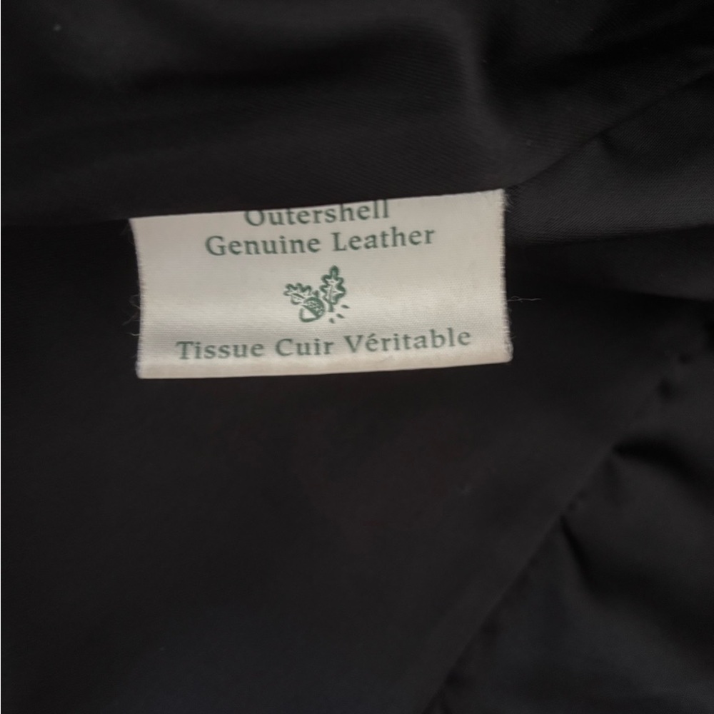 Danier Women's Suede Leather Black Blazer with Triple Buckle Detail - Picture 13 of 13